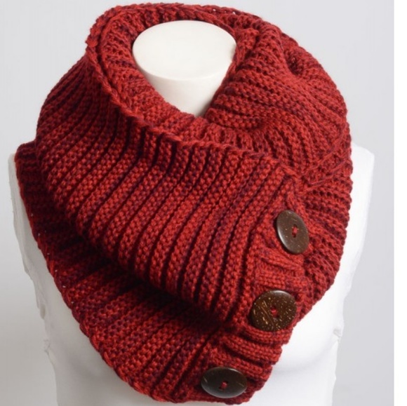 Chunky Knit Infinity Scarf Wrap Comfy - Picture 8 of 8